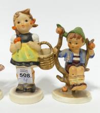 FOUR HUMMEL FIGURINES