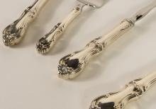 FOUR INTERNATIONAL STERLING "JOAN OF ARC" SERVERS