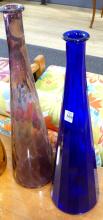 THREE MCM ITALIAN ART GLASS BOTTLES