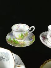 CUPS AND SAUCERS