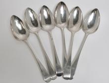 GEORGIAN STERLING SPOONS