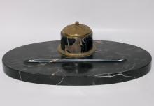 MARBLE INKSTAND