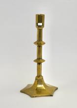 17TH CENTURY BRASS CANDLESTICK