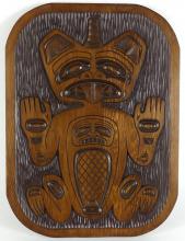 THREE WEST COAST INDIGENOUS WALL PLAQUES