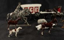 CAST IRON AND LEAD TOYS