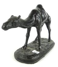 BRONZED CAMEL SCULPTURE