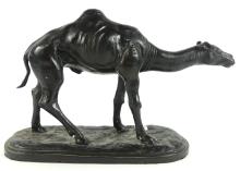 BRONZED CAMEL SCULPTURE