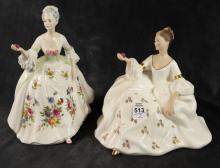 TWO ROYAL DOULTON FIGURINES