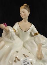 TWO ROYAL DOULTON FIGURINES