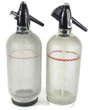 PAIR SELTZER BOTTLES