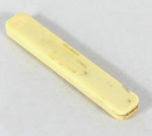 FRENCH IVORY QUILL CUTTER