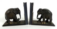 TWO PAIRS OF BOOKENDS