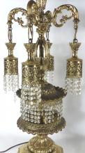 PAIR HOLLYWOOD REGENCY TABLE LAMPS