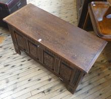 DUTCH OAK BLANKET BOX