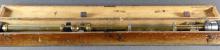 ANTIQUE BRITISH MARINE STICK BAROMETER