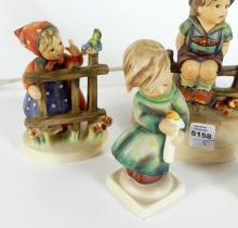 HUMMEL FIGURINES & LAMP