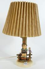 HUMMEL FIGURINES & LAMP