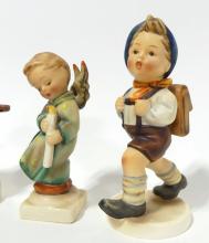 FOUR HUMMEL FIGURINES