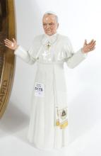 ROYAL DOULTON "POPE JOHN PAUL II" & CARVING