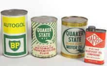 VINTAGE OIL CANS