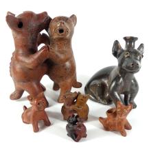 COLIMA POTTERY FIGURINES