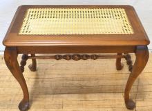 CANED SIDE CHAIR & BENCH