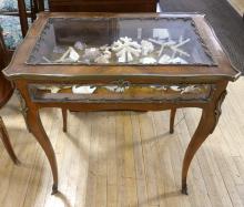 FRENCH VITRINE TABLE