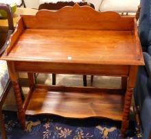 PRIMITIVE PINE WASHSTAND