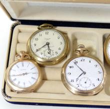 FIVE POCKET WATCHES