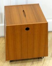 TEAK RECORD/MAGAZINE STAND