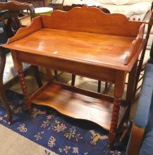 PRIMITIVE PINE WASHSTAND