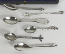 SPOONS INCLUDING STERLING