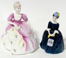 TWO ENGLISH FIGURINES