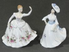 TWO ROYAL DOULTON FIGURINES