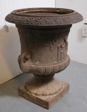 CAST IRON URN