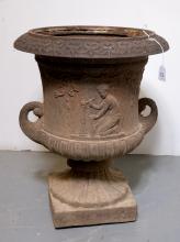 CAST IRON URN