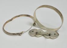 STERLING BANGLES