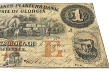 1837 GEORGIA $1 BILL