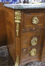 FRENCH MARBLE TOP CABINET