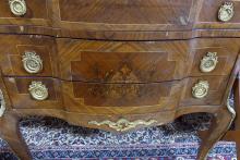 FRENCH MARBLE TOP CABINET