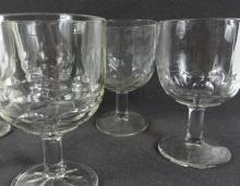 GLASS GOBLETS