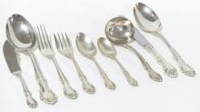 BIRKS "LAURENTIAN" STERLING SILVER FLATWARE