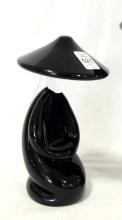 PAIR OF RENATO ANATRA ART GLASS FIGURINES
