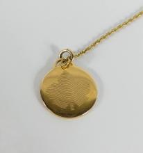 JEWELLERY INCLUDING GOLD PENDANT