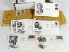 U.S. FIRST DAY ISSUE ENVELOPES & STAMPS