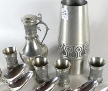 SILVER PLATE & PEWTER