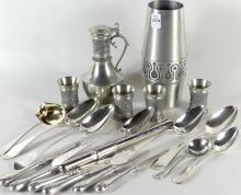 SILVER PLATE & PEWTER