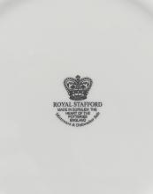 SEVEN ROYAL STAFFORD DINNER PLATES