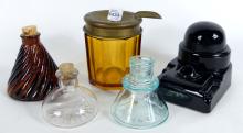 ANTIQUE INKWELLS, ETC.