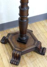 ANTIQUE CHERRY PEDESTAL